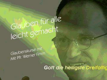 Gott-Die heiligste Dreifaltigkeit