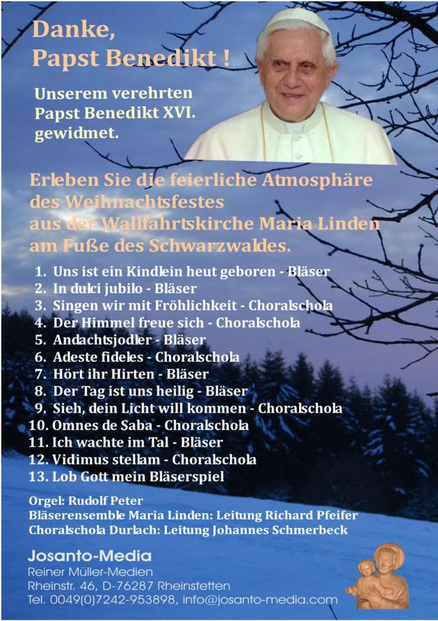 Der Himmel freue sich