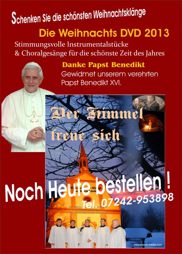 Der Himmel freue sich
